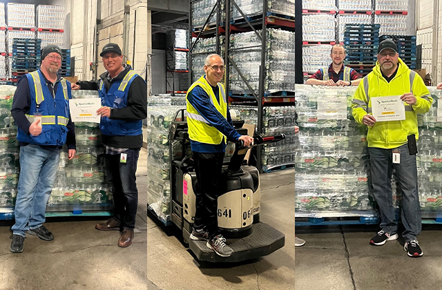 February 2023 – SpartanNash worked with West Ohio Food Bank and The Salvation Army of Northeast Ohio and donated several pallets of Our Family® water.